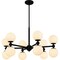 Quoizel Elser Chandelier 12 Lights Matte Black PCELS5031MBK - alternate 4